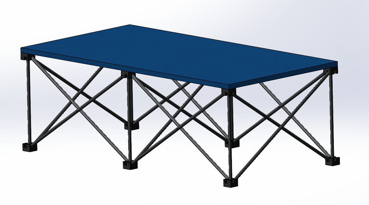 Portable 2x4 Stage Modules - Pune Maharashtra